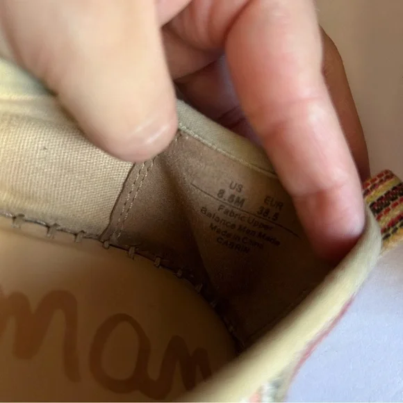 Sam Edelman Carrin Striped Espadrilles - Picture 8 of 8